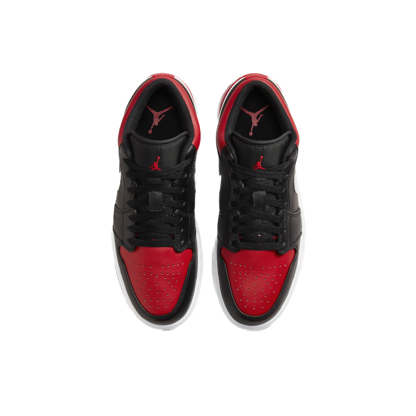 Nike Air Jordan 1 Low OG Men's Shoes Gym Red/White/Black
