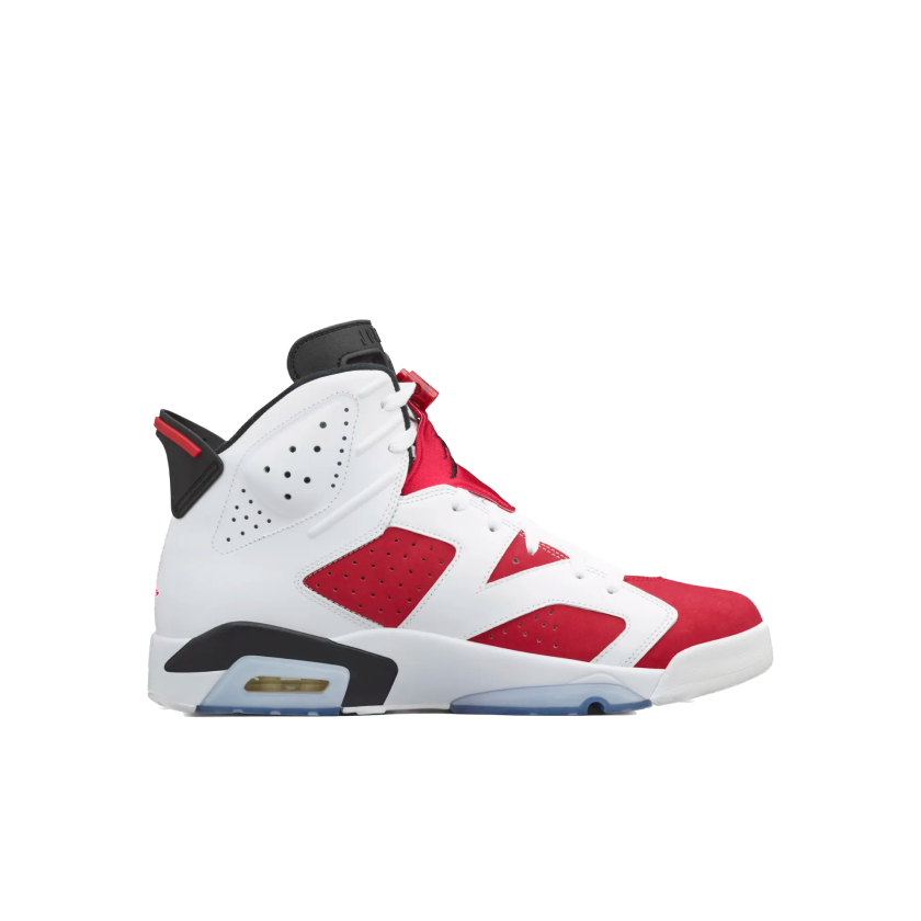 Nike Air Jordan 6 Retro Men's Shoes White/Red